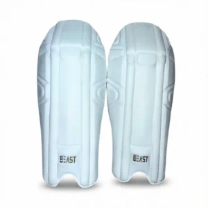 Beast White Wicket Keeping Pads